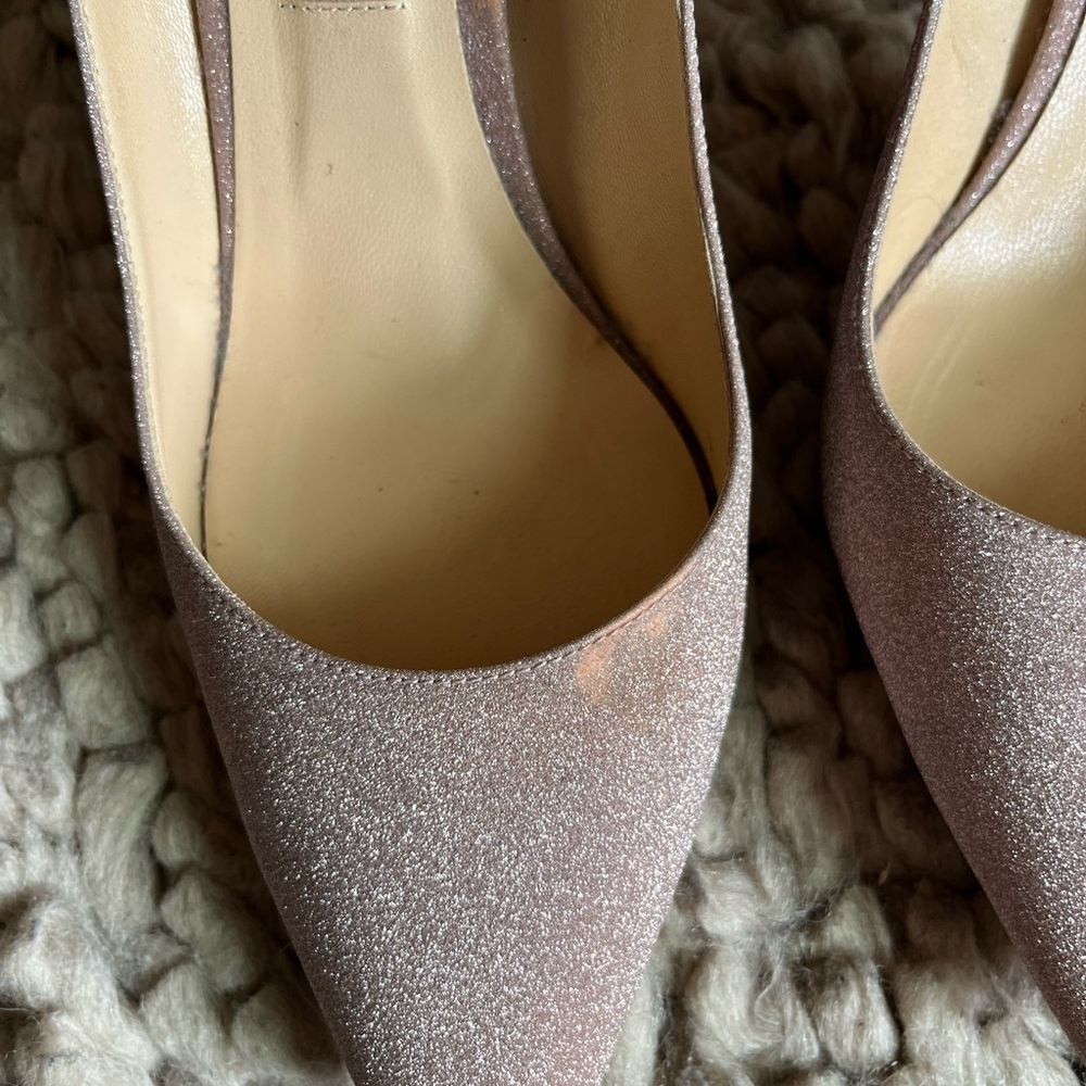 Jimmy Choo Romy 85, sz 41, Ballet Pink, good/fair condition - Picture 6 of 12